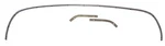 1965-1966 Chevrolet Impala, Ss Convertible Top Rear Tacking Strips, Rail. Fixed Price $272.95.
