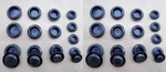 32 Old School Body Panel Plugs! Fits: Mopar Charger Challenger A, B, C,. Fixed Price $115.50.