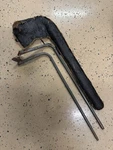 Original Mgb Tonneau Support Bars Rail Set With Storage Bag. Fixed Price $87.12.