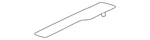 Genuine Nissan Hinge Cover 90441-6RA1A. Fixed Price $66.00.