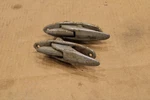 1957L-1962 Corvette Original Soft Top Mount Rear Latches On Deck Lid Pair. Fixed Price $80.00.