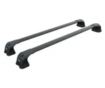 For Saab 9-3 Sedan (YS3D) 1999-2003 Roof Rack Cross Bars Fix Point Alu Black. Fixed Price $228.00.