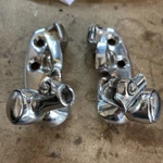 1961-1964 Chevrolet Impala Buick Oldsmobile Convertible Sunvisors Bracket Parts. Fixed Price $100.00.