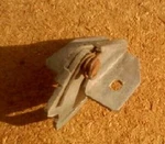 Good Fiat 850 Convertible Top Cover Panel Lid Release Latch Abarth. Fixed Price $20.00.