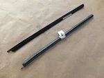 Nos Oem Ford 1969 Mustang Coupe Conv. Door Glass Weatherstrip Pr Rubber + Cougar. Fixed Price $219.00.