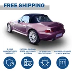 For 96-02 Bmw Z3 Convertible Soft Top Replacement & Plastic Window Black Clear. Fixed Price $102.48.