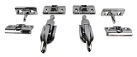 1955-1956 Ford & Mercury Convertible Top Latches With Alignment Pegs. Fixed Price $229.00.